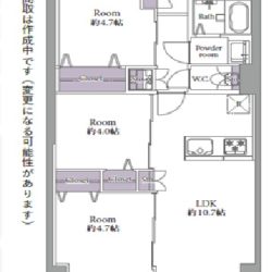 間取作成中。変更になる可能性があります。間取